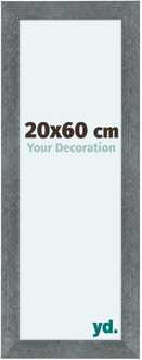 Fotolijst 20x60 cm - IJzer Geveegd - MDF - Como