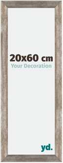 Fotolijst 20x60 cm - Metaal Vintage - MDF - Mura
