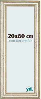 Fotolijst 20x60 cm - Metaalglans - MDF - Lazio