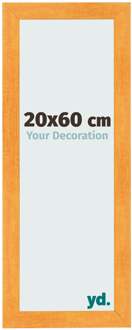 Fotolijst 20x60 cm - Oranje - MDF - Pisa