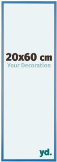 Fotolijst 20x60 cm - Staal Blauw - Aluminium - Austin