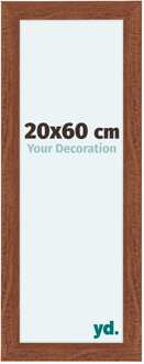Fotolijst 20x60 cm - Walnoot - MDF - Como