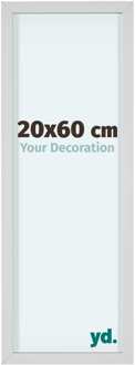 Fotolijst 20x60 cm - Wit - Aluminium - Virginia