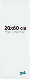 Fotolijst 20x60 cm - Wit Mat - MDF - Catania