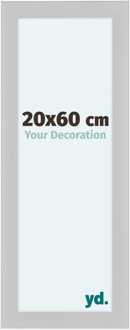 Fotolijst 20x60 cm - Wit Mat - MDF - Como