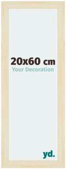 Fotolijst 20x60 cm - Zand Geveegd - MDF - Mura