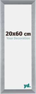 Fotolijst 20x60 cm - Zilver Geborsteld - Aluminium - Tucson
