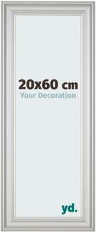 Fotolijst 20x60 cm - Zilver Mat - MDF - Lazio