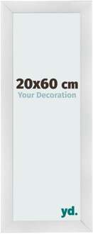 Fotolijst 20x60 cm - Zilver Mat - MDF - Pisa