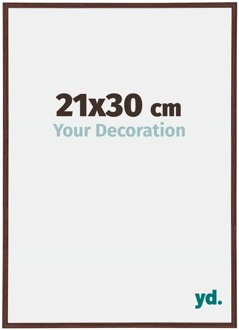 Fotolijst 21x30 cm - Bruin - Kunststof - Annecy