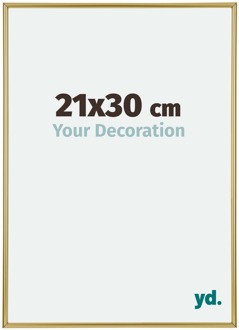 Fotolijst 21x30 cm - Goud - Kunststof - Annecy