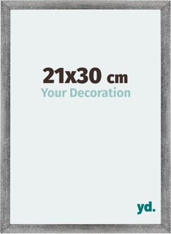 Fotolijst 21x30 cm - Grijs Geveegd - MDF - Mura