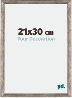 Fotolijst 21x30 cm - Metaal Vintage - MDF - Mura