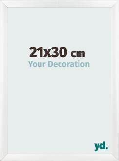 Fotolijst 21x30 cm - Wit Mat - MDF - Pisa