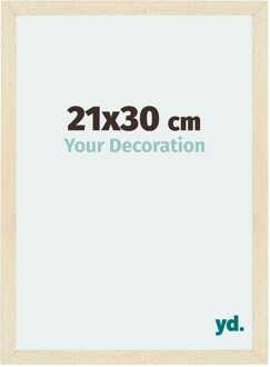 Fotolijst 21x30 cm - Zand Geveegd - MDF - Mura