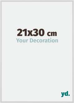 Fotolijst 21x30 cm - Zilver Mat - Aluminium - Miami