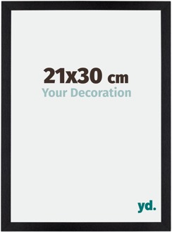 Fotolijst 21x30 cm - Zwart Mat - MDF - Mura