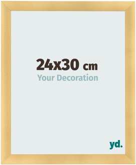 Fotolijst 24x30 cm - Goud Mat - MDF - Pisa