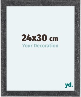 Fotolijst 24x30 cm - Grijs Geveegd - MDF - Como
