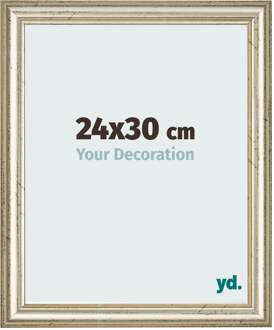 Fotolijst 24x30 cm - Metaalglans - MDF - Lazio