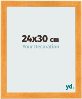 Fotolijst 24x30 cm - Oranje - MDF - Pisa