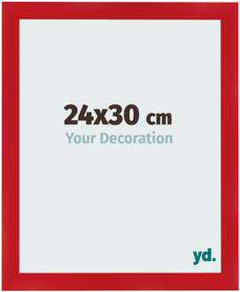 Fotolijst 24x30 cm - Rood - MDF - Pisa