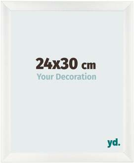 Fotolijst 24x30 cm - Wit Geveegd - MDF - Pisa