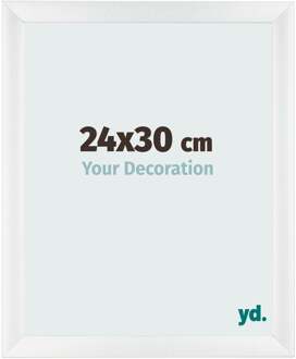 Fotolijst 24x30 cm - Wit Hoogglans - MDF - Pisa