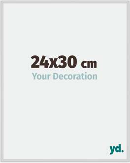 Fotolijst 24x30 cm - Zilver Mat - Aluminium - Miami