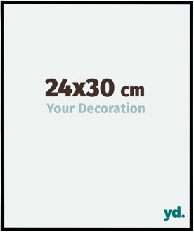 Fotolijst 24x30 cm - Zwart Mat - Kunststof - Evry