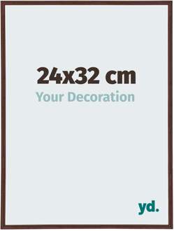Fotolijst 24x32 cm - Bruin - Kunststof - Annecy