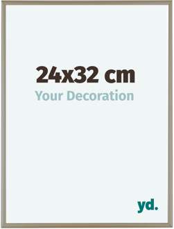 Fotolijst 24x32 cm - Champagne - Aluminium - Kent