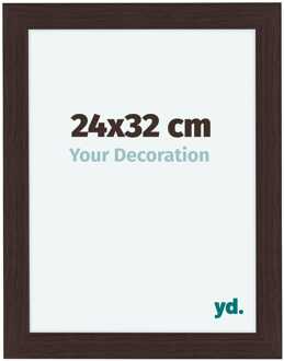 Fotolijst 24x32 cm - Eiken Donker - MDF - Como