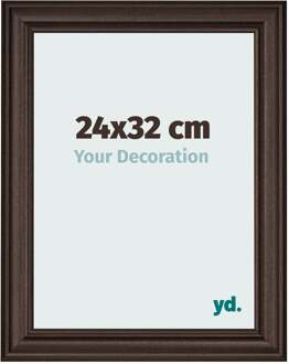 Fotolijst 24x32 cm - Eiken Donker - MDF - Lazio