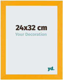 Fotolijst 24x32 cm - Geel - MDF - Mura