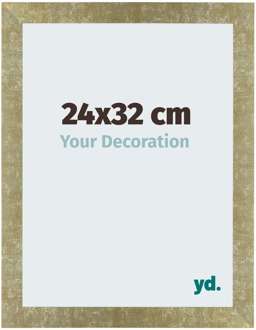 Fotolijst 24x32 cm - Goud Antiek - MDF - Mura