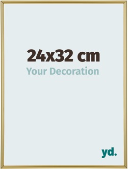 Fotolijst 24x32 cm - Goud - Kunststof - Annecy