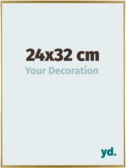 Fotolijst 24x32 cm - Goud - Kunststof - Evry