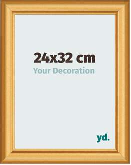 Fotolijst 24x32 cm - Goud Mat - MDF - Lazio