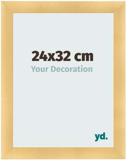 Fotolijst 24x32 cm - Goud Mat - MDF - Pisa