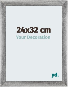 Fotolijst 24x32 cm - Grijs Geveegd - MDF - Mura