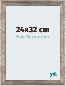 Fotolijst 24x32 cm - Metaal Vintage - MDF - Mura