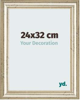 Fotolijst 24x32 cm - Metaalglans - MDF - Lazio