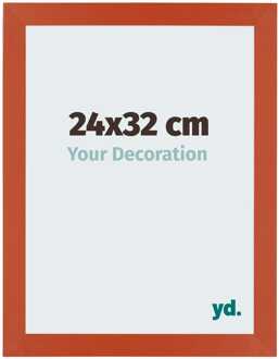 Fotolijst 24x32 cm - Oranje - MDF - Mura
