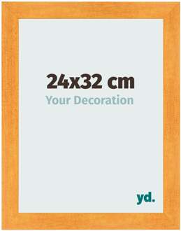 Fotolijst 24x32 cm - Oranje - MDF - Pisa