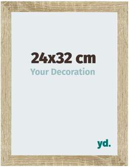 Fotolijst 24x32 cm - Sonoma Eiken - MDF - Mura