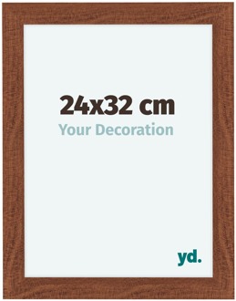 Fotolijst 24x32 cm - Walnoot - MDF - Como
