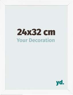 Fotolijst 24x32 cm - Wit Mat - MDF - Bologna