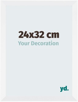 Fotolijst 24x32 cm - Wit Mat - MDF - Catania