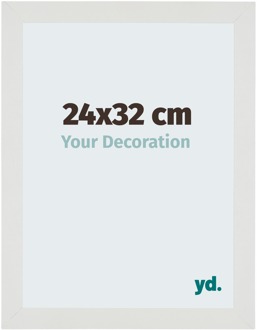 Fotolijst 24x32 cm - Wit Mat - MDF - Mura